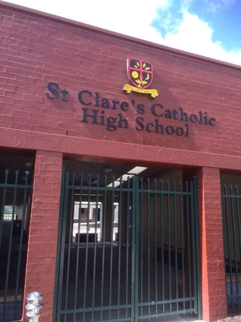 Photo: St Clare's Catholic High School